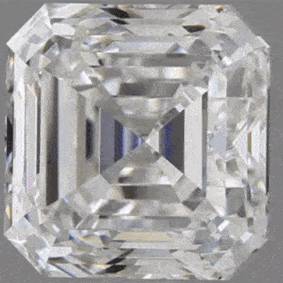 2.50-Carat Asscher Cut Natural Loose Diamond